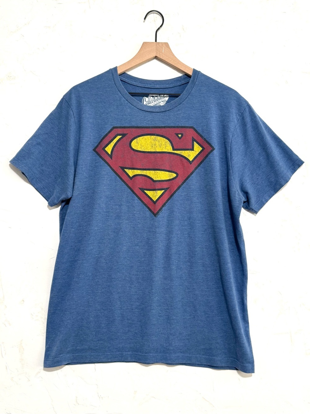 Old Navy Superman Logo Graphic T-Shirt Blue Men’s Large DC Comics